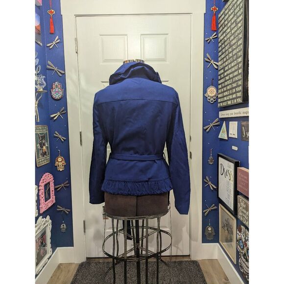 XL INC International Concepts Voltage Ruffled Coat NWT - Picture 2 of 16